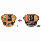 日清麺職人　味噌１２個＋坦々麺１２個セット