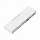 ＵＳＢメモリ　セキュリティ　１６ＧＢ　ホワイト