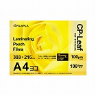 ラミネートフィルム１００μ　Ａ４ヨコ　１００枚