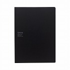 キャンパス書類収容カバーノート　セミＢ５ノート用黒