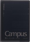 キャンパス書類収容カバーノート　Ａ５ノート用グレー