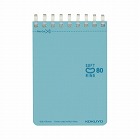 ソフトリングメモ　ドット入Ｂ罫　Ａ７　８０枚　空