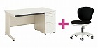セット品　ピクサ２片袖１４００ＧＹ＋ＭＢチェアＢＫ