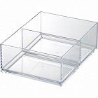 ストレージトレー深Ｓ２分割クリア