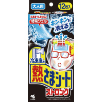 冷凍庫用　熱さまシートストロング大人用　１２枚×６