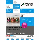 フィルムラベル　超耐水　ゴールド　ＩＪＰ　１面３枚