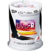 ＤＶＤ‐Ｒデータ用　１６倍速　ＩＪ対応　１００枚Ｐ