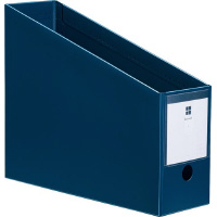 ２ＷＡＹ　ＰＰ製ファイルボックス幅１００紺１０個
