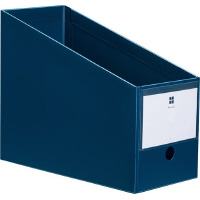 ２ＷＡＹ　ＰＰ製ファイルボックス幅１５０紺５個