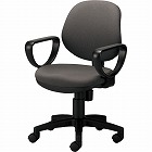 カララチェア　肘付　背座同色　グレー