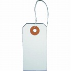 針金付き豆荷札　６０×３０ＭＭ