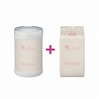 残りが見える純水９９％ウェットタオル　本体＋詰替