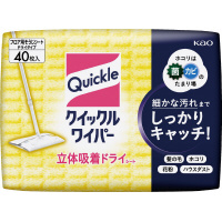 クイックルワイパー　立体吸着ドライシート　４０枚