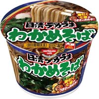 日清デカうま　わかめそば　１０６ｇ