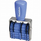 エルゴグリップ回転ゴム印　欧文トビ日付３号ゴシック