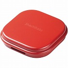 速乾朱肉コンパクトタイプ４０号　４０ｍｍ角　赤