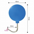 プラマグネットフック　小　青
