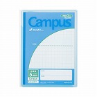 キャンパスプリント整とんカバーノート５ミリ方眼　青