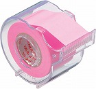 メモックロールテープ　２５ｍｍ幅　ローズ　１巻×３