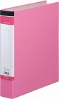 ＤリングファイルＢＦ　背幅５３ｍｍ　ピンク　６冊