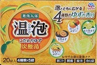 温泡ＯＮＰＯこだわりゆず炭酸湯２０錠