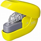 ペーパークリンチ　６枚とじ　イエロー　２個