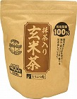 オキロン抹茶入り玄米茶三角ＴＢ１００バッグ