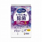 シルコット除菌ウエット　アルコール詰替４０枚×３