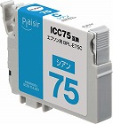 互換インク　エプソン対応　ＩＣＣ７５　プレジール