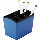 ペンスタンド　大容量タイプ　青