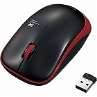 ＩＲマウス　無線　３ボタン　省電力　レッド