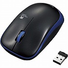 ＩＲマウス　静音　無線　３ボタン　省電力　ブルー