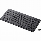 無線ミニキーボード　パンタグラフ式　薄型ブラック