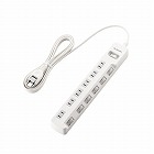 省エネタップ　一括＆個別スイッチ　６個口　３ｍ