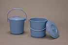 バケツ　ブルー
