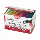 ポストイット　ジョーブパワーパック　６色×２０