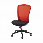 ラフィナートネット２チェア　肘なし　レッド