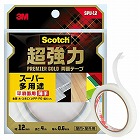 超強力　両面テープ　超多用途　薄手１２ｍｍ幅　１巻