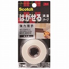 はがせる　両面テープ　強力薄手　１９ｍｍ×８ｍ１巻