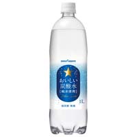 おいしい炭酸水　１Ｌ　１２本