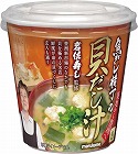カップ築地魚がし横丁貝だし汁　１食　６個入