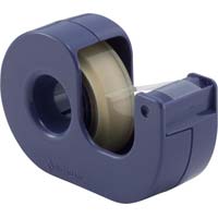 セロテープ小巻カッター付まっすぐ切れるタイプ青×５
