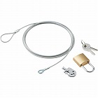 セキュリティワイヤー　南京錠　通常キー