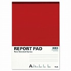 レポートパッド　Ａ４　５０枚Ａ罫７ｍｍ３４行×１０