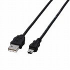 ＵＳＢ２．０ケーブル　ｍｉｎｉＢ　１．５ｍ
