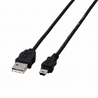 ＵＳＢ２．０ケーブル　ｍｉｎｉＢ　３ｍ