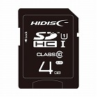 ＳＤＨＣカード　４ＧＢ　Ｃｌａｓｓ１０　ＵＨＳ１