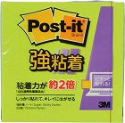 ポストイット　強粘着７５×７５　ネオン　緑×５