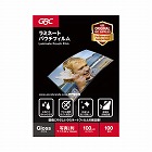 パウチフィルム１００μ写真Ｌ判　１００枚１‐４箱