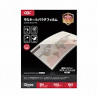 パウチフィルム　１００μ　Ｂ４　１００枚入